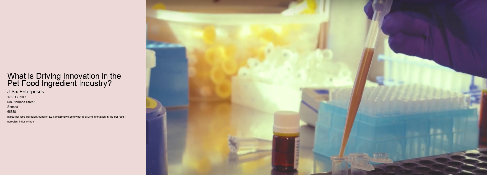 What is Driving Innovation in the Pet Food Ingredient Industry?